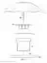 Fig. 06 - Floating mounting base for an umbrella