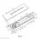 Fig. 04 - SPRING ACTUATOR AND WIPE DISPENSING CONTAINER