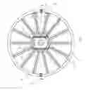 Fig. 01 - Spoke Design for Sheaves