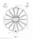 Fig. 02 - Spoke Design for Sheaves