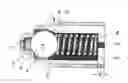 Fig. 01 - Overpressure valve in the form of a check valve