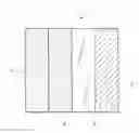 Fig. 01 - DECORATIVE GLASS PANEL HAVING A REFLECTIVE LAYER DEPOSITED ON A TEXTURED SUBSTRATE