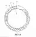 Fig. 07 - Bangle with magnifying lens and illumination device