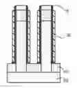 Fig. 01 - Etching method to form spacers having multiple film layers