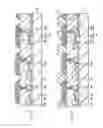 Fig. 09 - Laminated structure, display device and display unit employing same