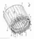 Fig. 08 - Stator cage for large motor