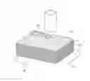 Fig. 01 - Method of using device of processing tempered glass