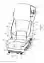 Fig. 01 - Vehicle seat with form-adjustable side wings