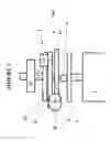 Fig. 08 - Wing-drive mechanism with unidirectional drive