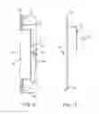 Fig. 09 - Device for concealing a plate associated with overflow plumbing