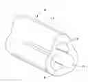 Fig. 01 - Connector for synthetic and coated wire rope