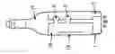 Fig. 07 - GENERALLY-CYLINDRICAL CONTAINER LABEL PROTECTORS AND APPLICATORS THEREFORE