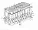 Fig. 02 - Fixing battery cells in place by compressed cell fixture