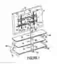 Fig. 02 - Television support and mounting kit