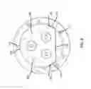 Fig. 13 - Inflation and sealing device with release features