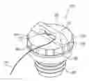Fig. 01 - Fuel injection hole cap for preventing explosion due to static electricity