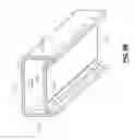 Fig. 29 - Guide rail system with cover element