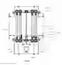 Fig. 33 - Apparatus for treating ballast water with ultraviolet rays, having double wiper structure