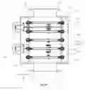 Fig. 41 - Apparatus for treating ballast water with ultraviolet rays, having double wiper structure