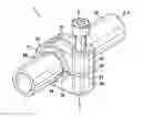 Fig. 01 - Holder for fastening a tubular component to an attachment structure