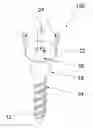 Fig. 01 - Fastener system with fastener extension and driving tool