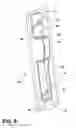Fig. 07 - Vacuum packaged 3D vacuum insulated door structure and method therefor using a tooling fixture