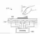 Fig. 01 - TOUCH-SENSITIVE INPUT DEVICE HAVING A LOGO DISPLAYED THEREON FOR USE IN A MOBILE ELECTRONIC DEVICE
