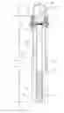 Fig. 01 - Pressurized water reactor with upper vessel section providing both pressure and flow control