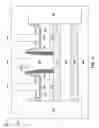 Fig. 13 - III-V semiconductor device having self-aligned contacts