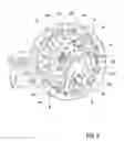 Fig. 06 - CONNECTION DEVICE FOR A ROTARY ELECTRIC MACHINE AND USE OF SUCH A CONNECTION DEVICE IN AN ELECTRIC SUPERCHARGER