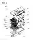 Fig. 02 - Power conversion device with flow conduits for coolant