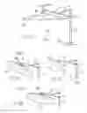 Fig. 08 - Umbrella having a pivot joint to provide additional degrees of freedom of orientation of its canopy