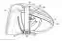 Fig. 01 - Golf club head with center of gravity adjustability