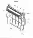 Fig. 10 - Printer including multiple cutter units that connect to each other through projections and grooves when lid is closed