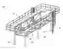 Fig. 01 - Overhead conveying device having a self-supporting supporting framework
