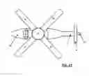 Fig. 22 - PROPULSIVE TAIL PROPELLER ASSEMBLY OR TAIL DUCT FAN ASSEMBLY WITH CYCLIC AND COLLECTIVE CONTROL AND/OR A METHOD OF THRUST VECTORING FOR AIRCRAFT MANEUVERING AND FOR HELICOPTOR SINGLE ROTOR HEAD ANTI TORQUE