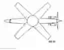Fig. 32 - PROPULSIVE TAIL PROPELLER ASSEMBLY OR TAIL DUCT FAN ASSEMBLY WITH CYCLIC AND COLLECTIVE CONTROL AND/OR A METHOD OF THRUST VECTORING FOR AIRCRAFT MANEUVERING AND FOR HELICOPTOR SINGLE ROTOR HEAD ANTI TORQUE
