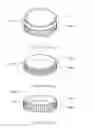 Fig. 02 - Multiple Functional Medicine Container with Childproof and Non-Childproof Locking Mechanism