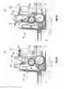 Fig. 30 - Device for handling single sheets, for introducing and distributing rectangular single sheets, especially bank notes, respectively into and out of a container