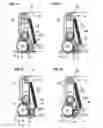 Fig. 15 - Device for handling single sheets, for introducing and distributing rectangular single sheets, especially bank notes, respectively into and out of a container