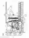 Fig. 29 - Device for handling single sheets, for introducing and distributing rectangular single sheets, especially bank notes, respectively into and out of a container
