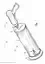 Fig. 02 - Drill powered drain clearing tool