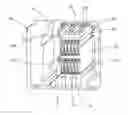 Fig. 01 - Electrical connector with locking structures for assembling contact modules