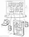 Fig. 01 - System and method for indicating a state of a geographic area based on mobile device sensor measurements