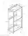 Fig. 01 - Cable pass-through panel for electronic equipment enclosure