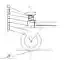 Fig. 01 - Caster wheel assembly of a pickup for an agricultural machine