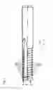 Fig. 03 - End milling cutter for processing of fiber-reinforced materials such as carobon fiber reinforced plastics (CFRP)