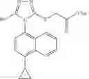 Fig. 131 - Manufacture of 2-(5-bromo-4-(4-cyclopropylnaphthalen-1-yl)-4H-1,2,4-triazol-3-ylthio)acetic acid
