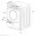 Fig. 01 - Washing machine with an automatic detergent supply unit
