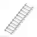 Fig. 01 - STRINGER MODULE FOR SELF-SUPPORTING STAIRS